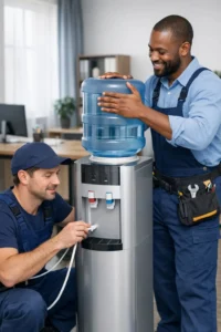 Water Cooler Install | Easton Water Solutions