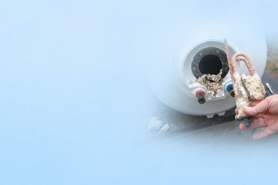 hard water water heater damage Ohio